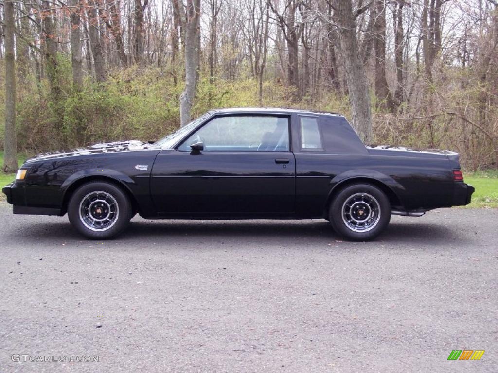 Black 1987 Buick Regal Grand National Exterior Photo #48154700