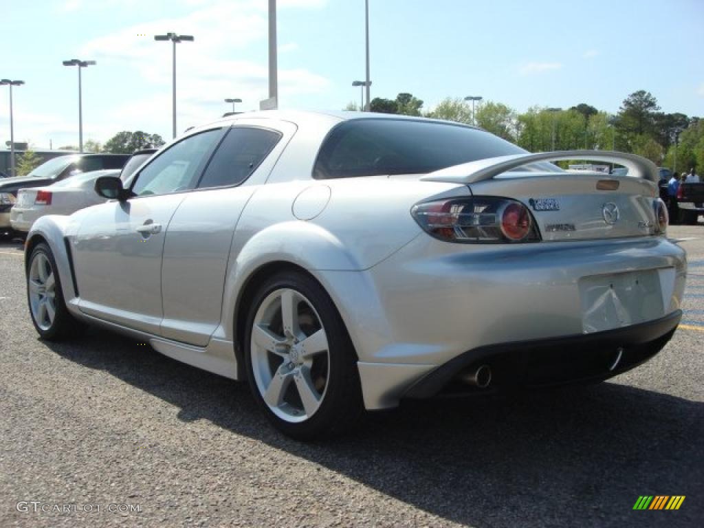 2007 RX-8 Grand Touring - Sunlight Silver Metallic / Black photo #4