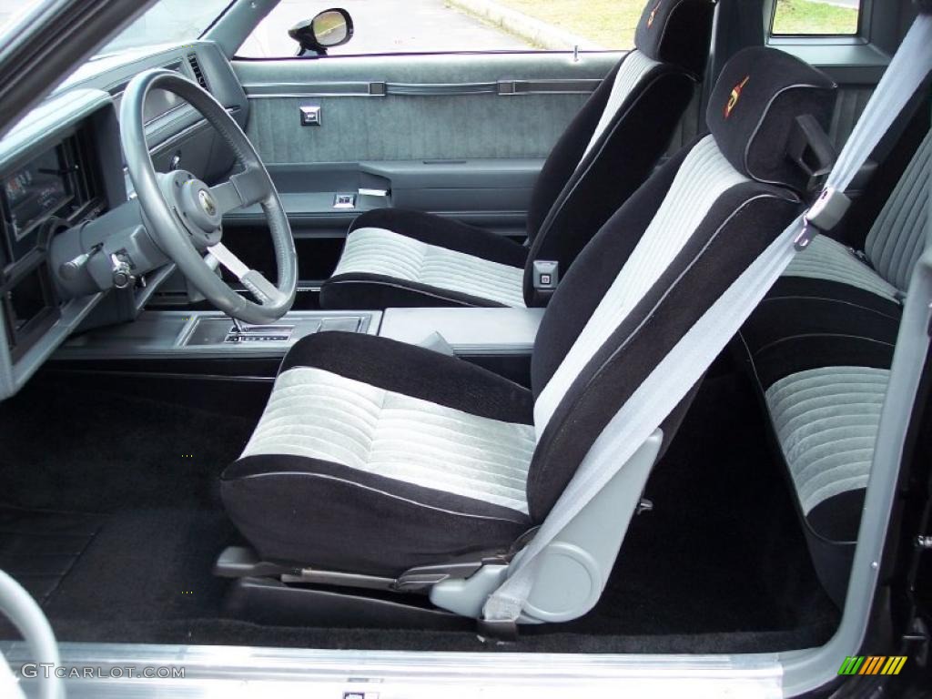 Black/Gray Interior 1987 Buick Regal Grand National Photo #48154949