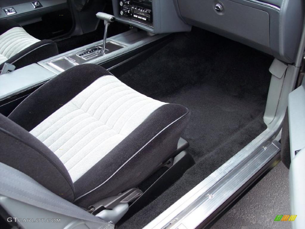 Black/Gray Interior 1987 Buick Regal Grand National Photo #48155033