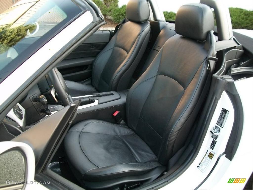2006 Z4 3.0i Roadster - Alpine White / Black photo #13