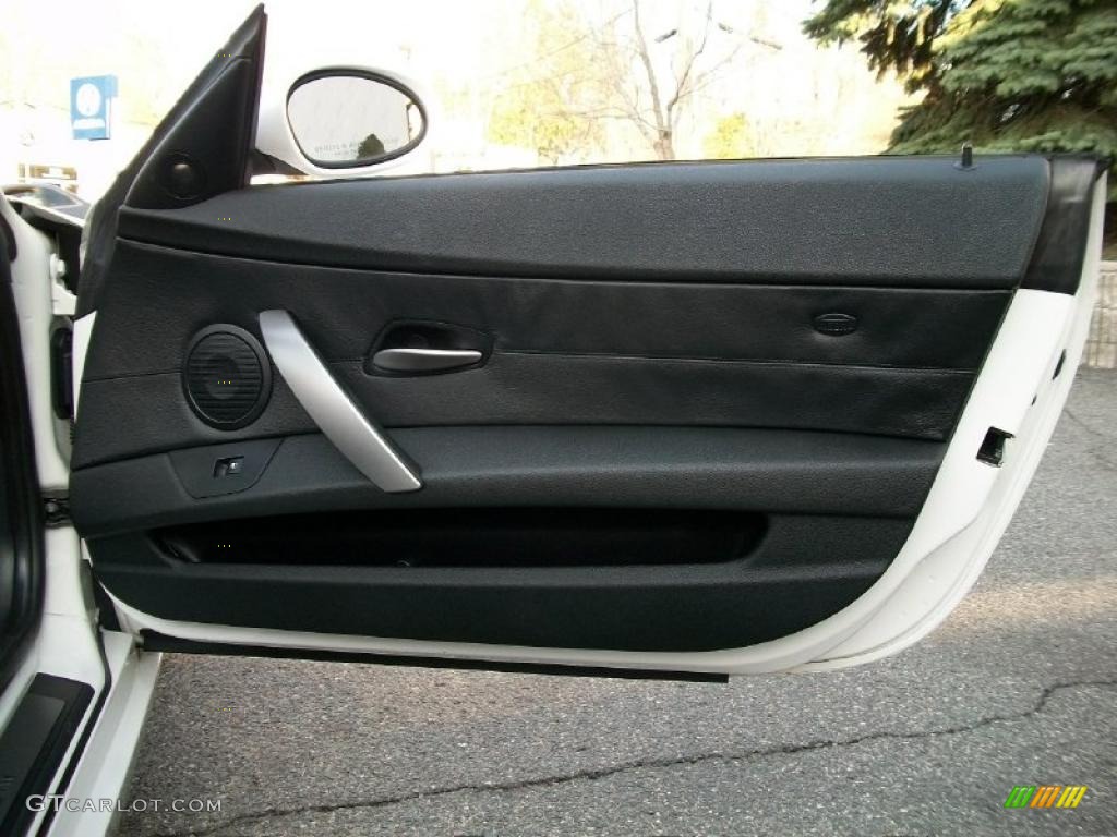 2006 Z4 3.0i Roadster - Alpine White / Black photo #23