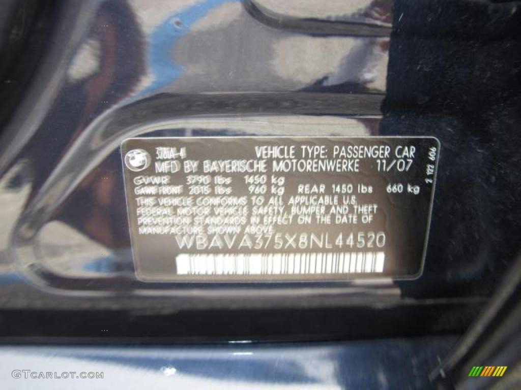 2008 3 Series 328i Sedan - Monaco Blue Metallic / Beige photo #21