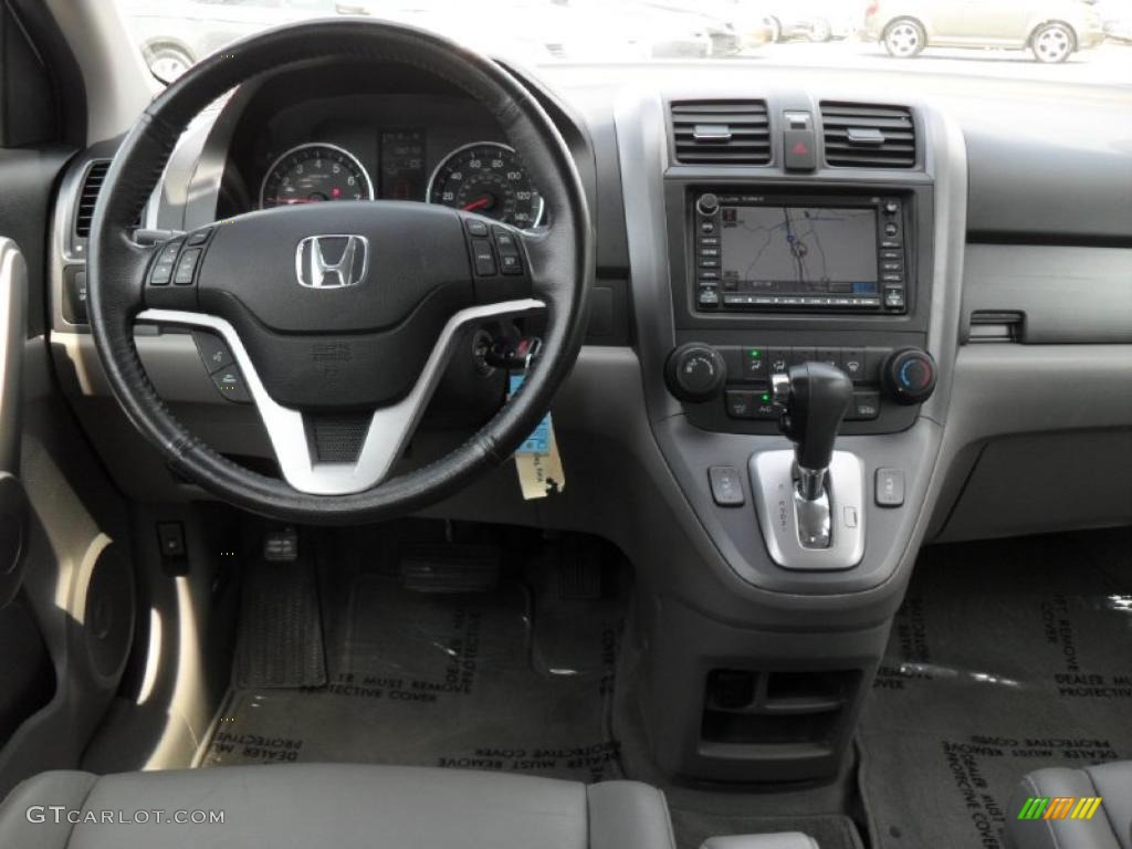 2007 CR-V EX-L - Glacier Blue Metallic / Gray photo #16