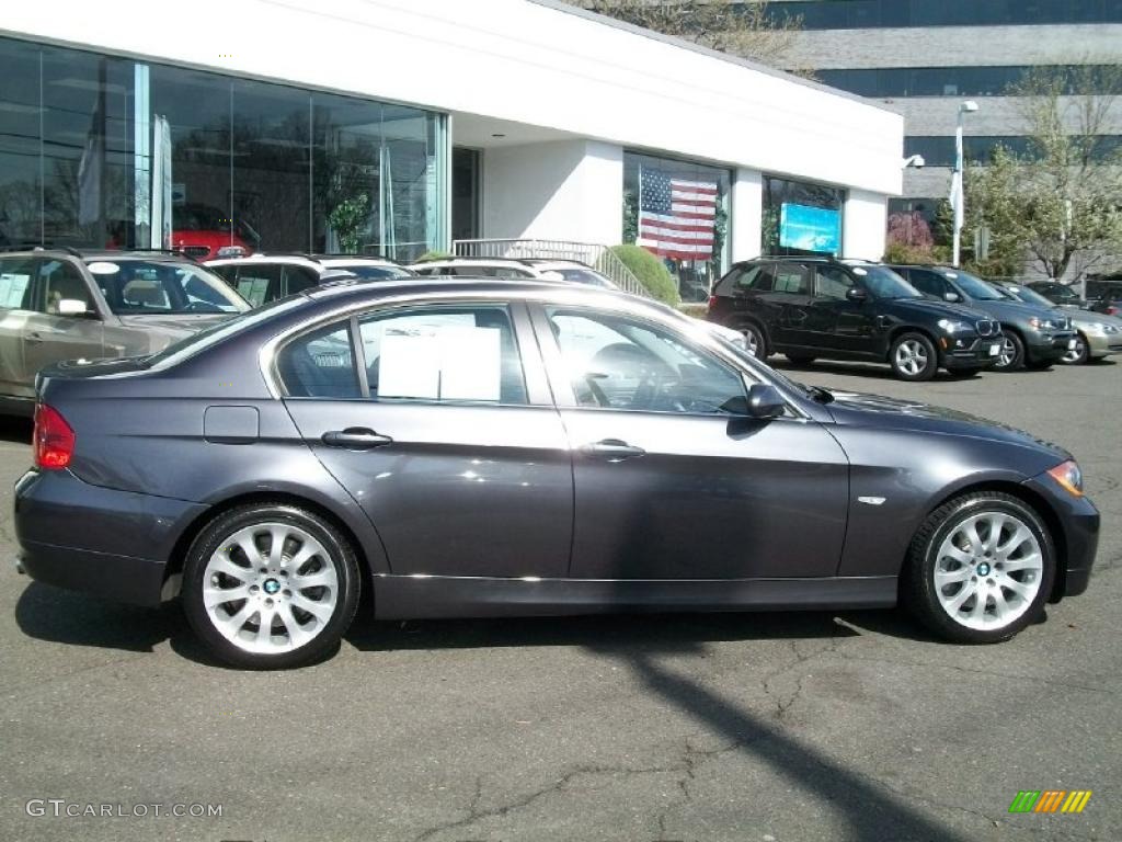 2008 3 Series 335xi Sedan - Sparkling Graphite Metallic / Gray photo #4