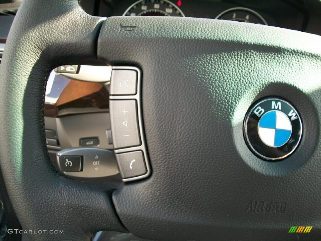 2008 7 Series 750Li Sedan - Michigan Blue Metallic / Cream Beige photo #17
