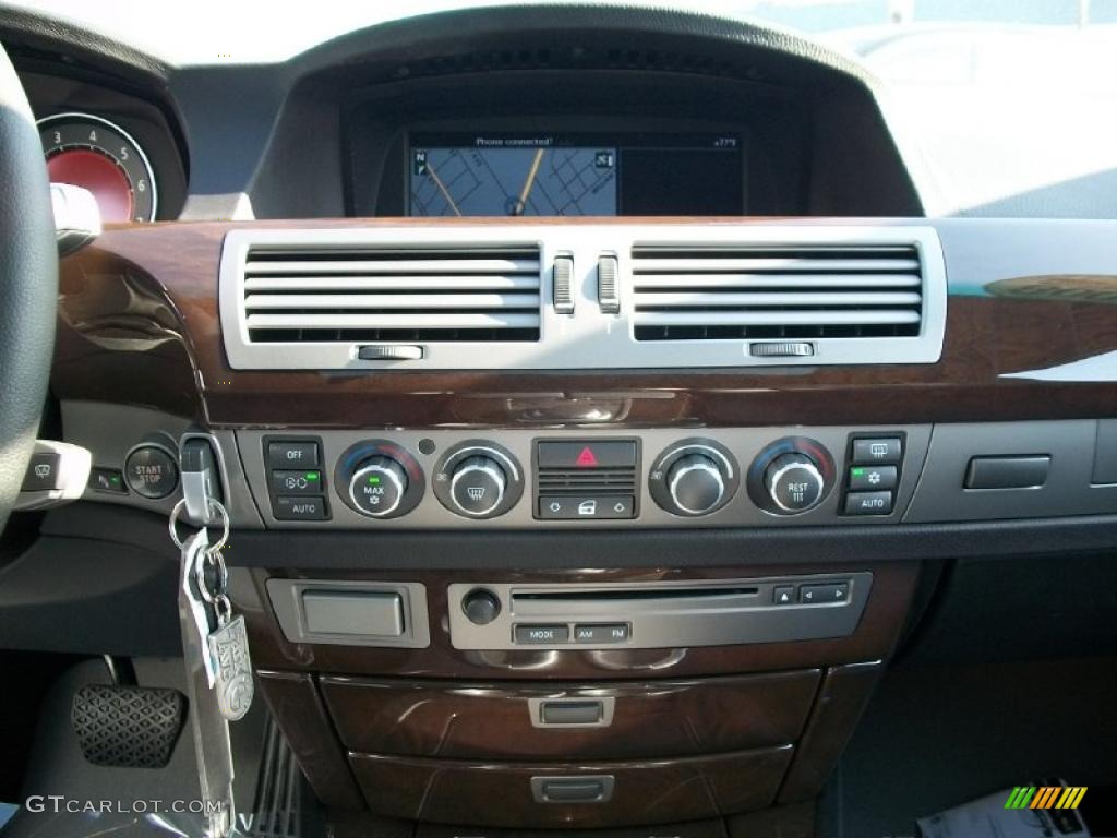2008 7 Series 750Li Sedan - Michigan Blue Metallic / Cream Beige photo #20