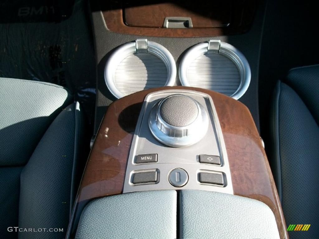 2008 7 Series 750Li Sedan - Michigan Blue Metallic / Cream Beige photo #21