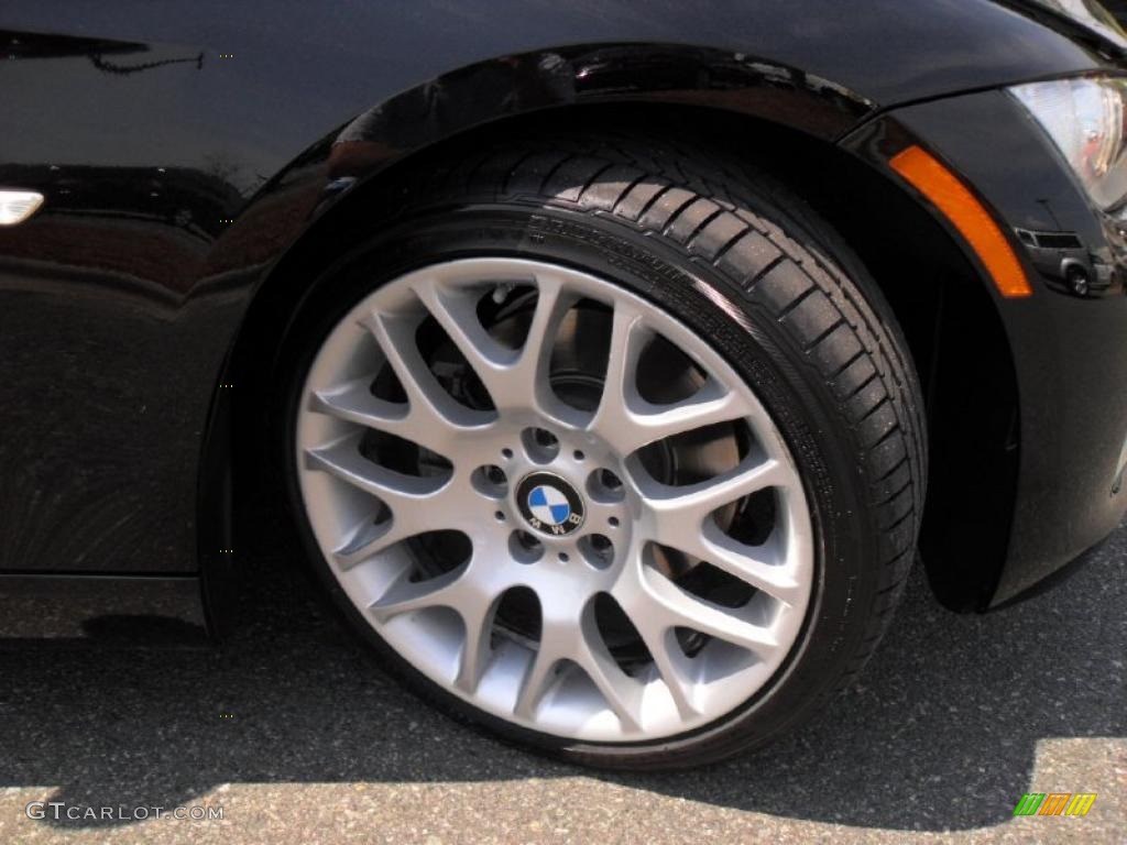 2009 3 Series 328i Coupe - Jet Black / Beige photo #25