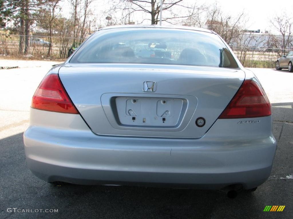2003 Accord EX Coupe - Satin Silver Metallic / Black photo #4