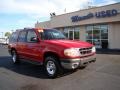 1999 Bright Red Clearcoat Ford Explorer XLT 4x4  photo #2