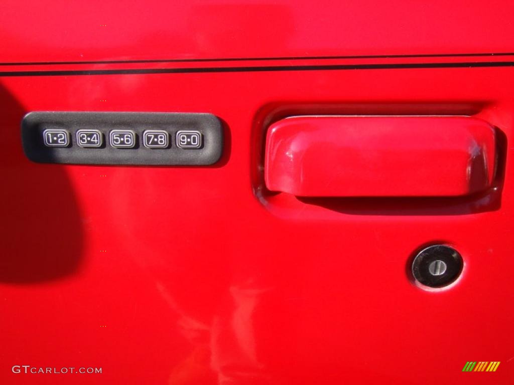 1999 Explorer XLT 4x4 - Bright Red Clearcoat / Medium Graphite Grey photo #35