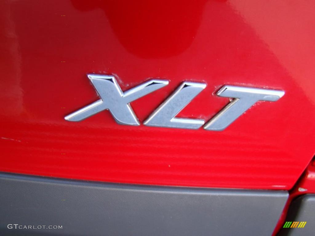 1999 Explorer XLT 4x4 - Bright Red Clearcoat / Medium Graphite Grey photo #38