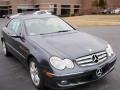 2008 Steel Grey Metallic Mercedes-Benz CLK 350 Coupe  photo #3