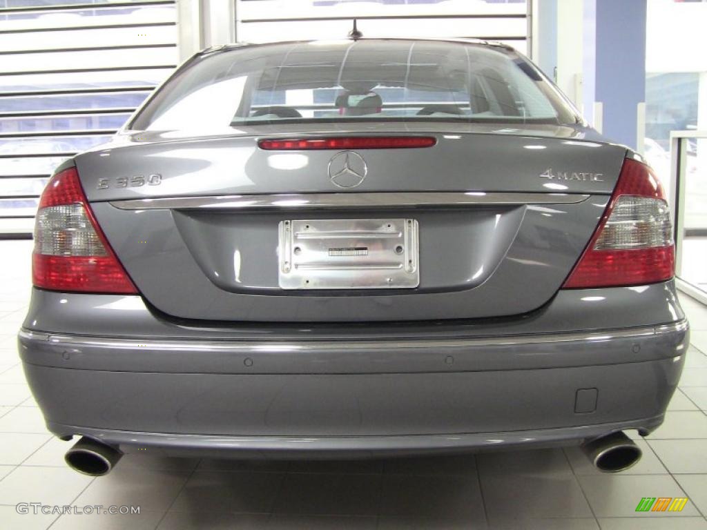 2008 E 350 4Matic Sedan - Flint Grey Metallic / Ash photo #5