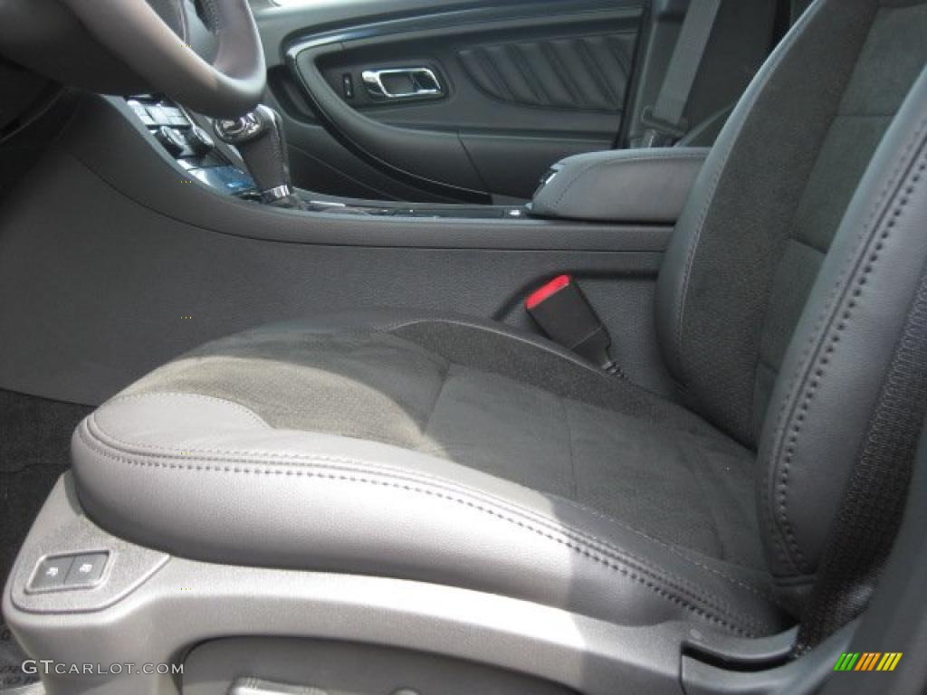 Charcoal Black Interior 2011 Ford Taurus SHO AWD Photo #48159548