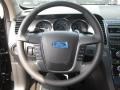 Charcoal Black 2011 Ford Taurus SHO AWD Steering Wheel
