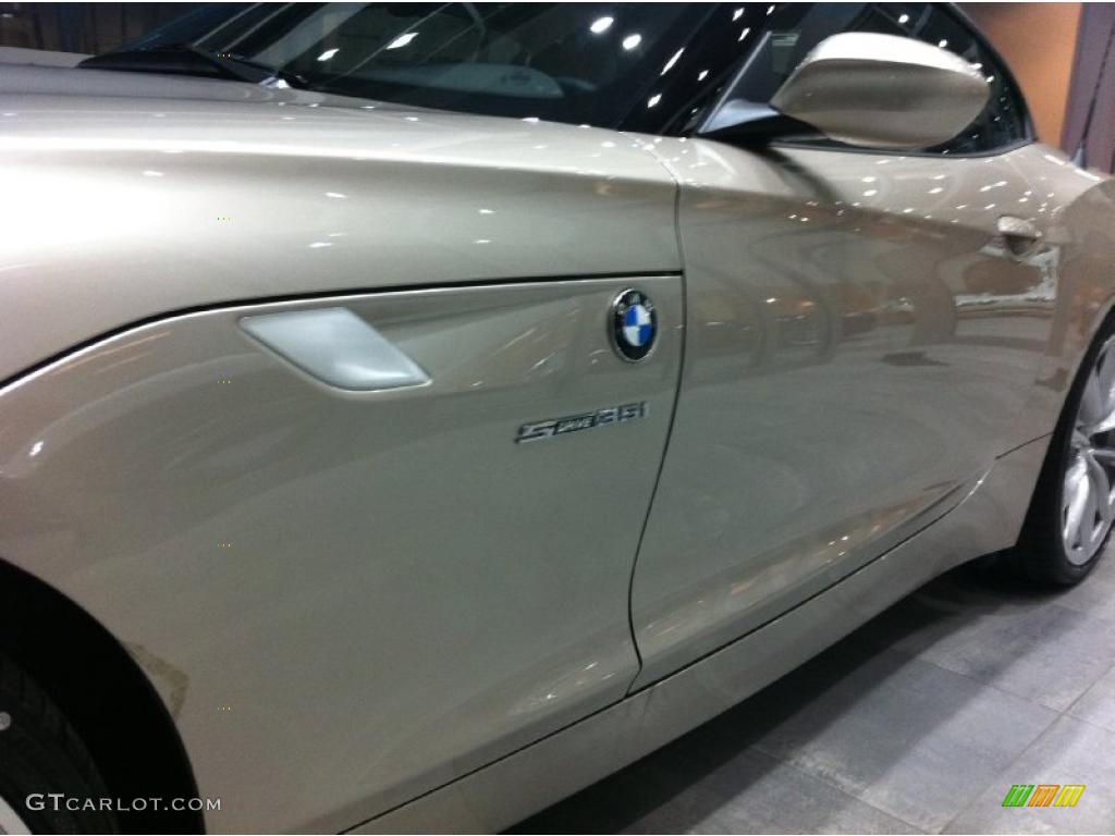 2011 Z4 sDrive35i Roadster - Orion Silver Metallic / Beige photo #6