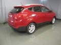 2010 Garnet Red Hyundai Tucson GLS AWD  photo #9