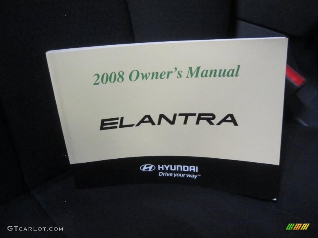 2008 Elantra SE Sedan - QuickSilver Metallic / Gray photo #20