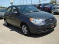 2008 Charcoal Gray Hyundai Accent GLS Sedan  photo #7