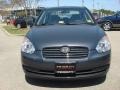 2008 Charcoal Gray Hyundai Accent GLS Sedan  photo #8