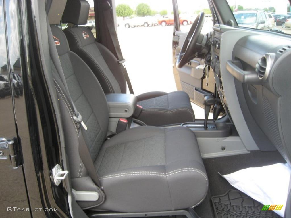 Dark Slate Gray/Medium Slate Gray Interior 2010 Jeep Wrangler Unlimited Mountain Edition 4x4 Photo #48164012