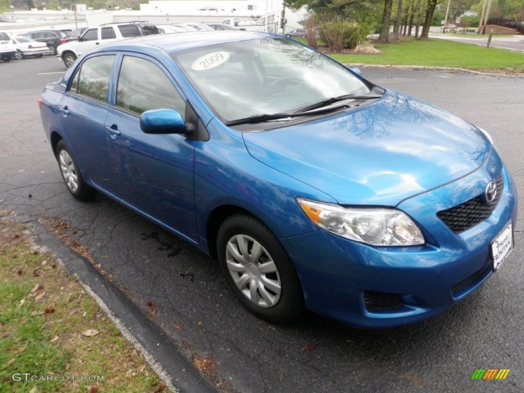 Blue Streak Metallic Toyota Corolla