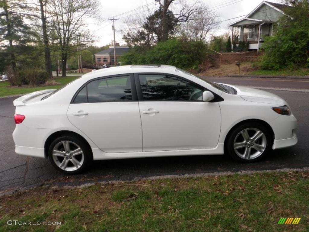 Super White 2009 Toyota Corolla XRS Exterior Photo #48164603