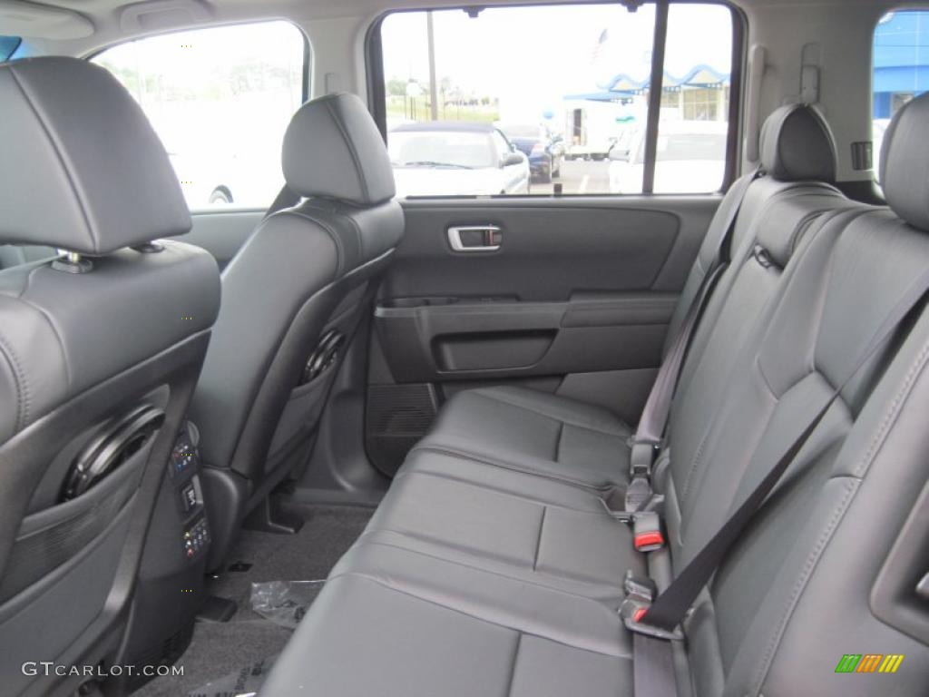 Black Interior 2011 Honda Pilot Touring Photo #48165566