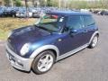 2008 Lightning Blue Metallic Mini Cooper Convertible  photo #7