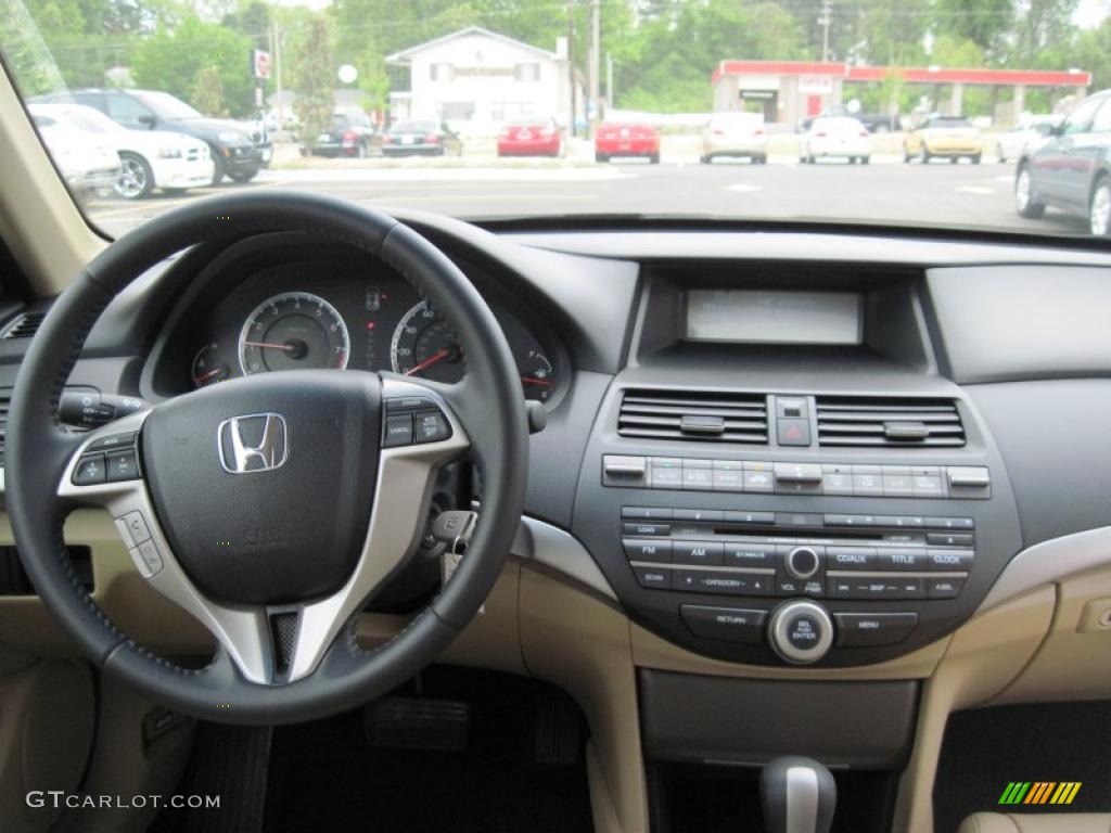 2011 Honda Accord EX-L Coupe Ivory Dashboard Photo #48165722