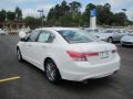 Taffeta White 2011 Honda Accord EX-L V6 Sedan Exterior