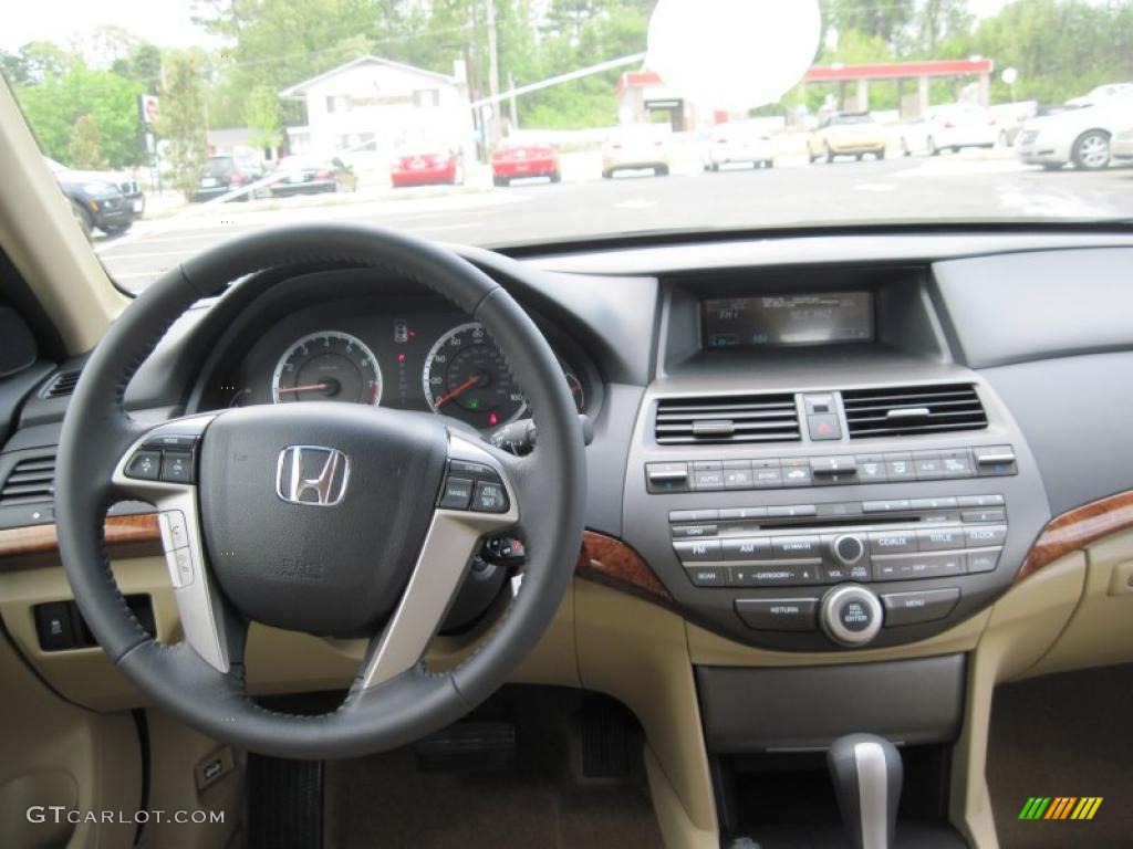 2011 Honda Accord EX-L V6 Sedan Ivory Dashboard Photo #48166337