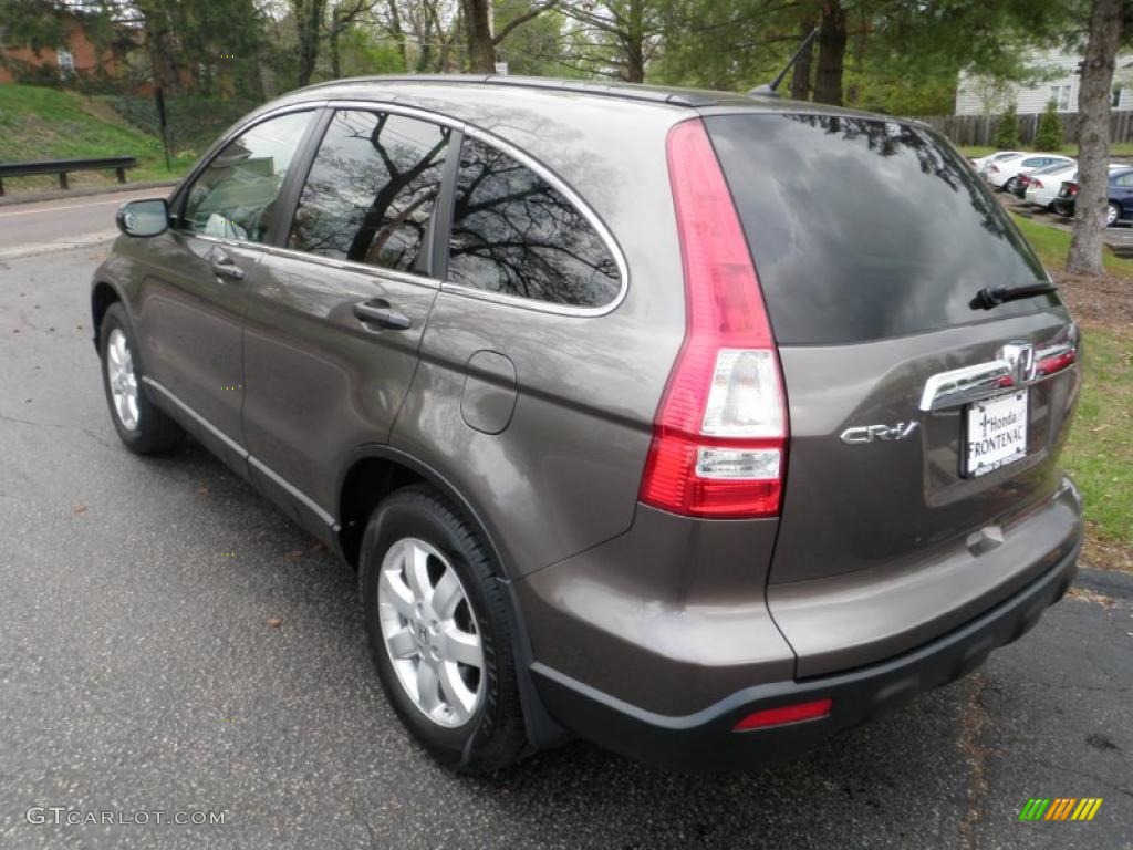 2009 CR-V EX - Urban Titanium Metallic / Black photo #5