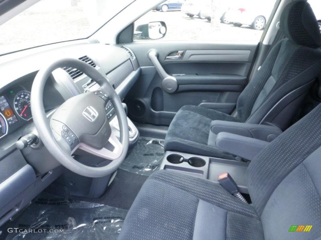 Black Interior 2009 Honda CR-V EX Photo #48166472