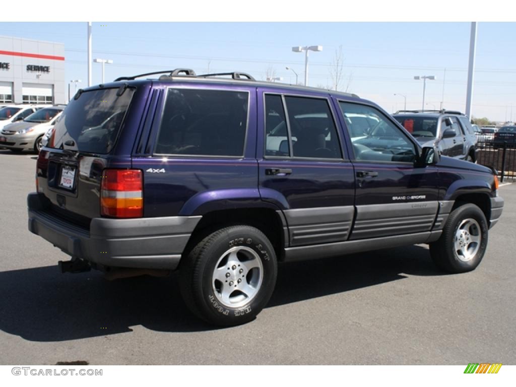 Deep Amethyst Pearl 1997 Jeep Grand Cherokee Laredo 4x4 Exterior Photo #48168173