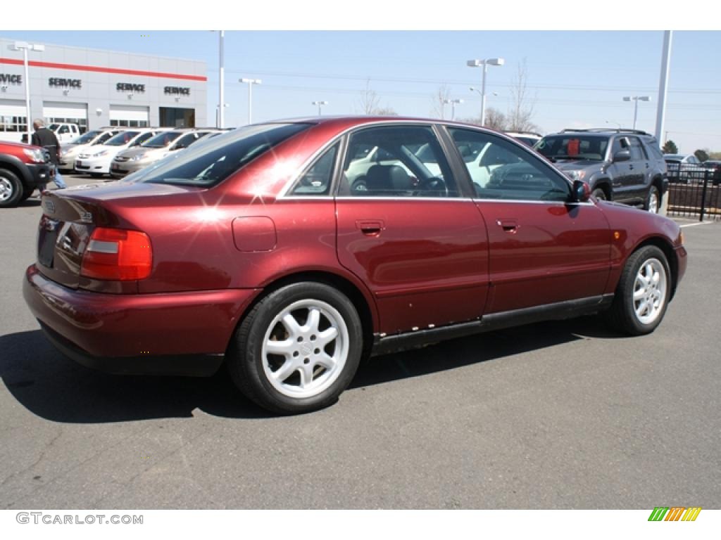 Hibiscus Red Pearl 1998 Audi A4 2.8 quattro Sedan Exterior Photo #48168278