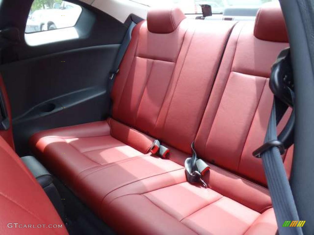 Red Interior 2011 Nissan Altima 3.5 SR Coupe Photo #48168803