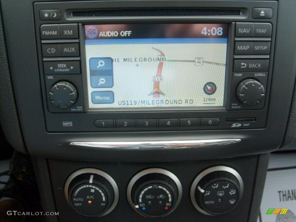 2011 Rogue SL AWD - Wicked Black / Black photo #6