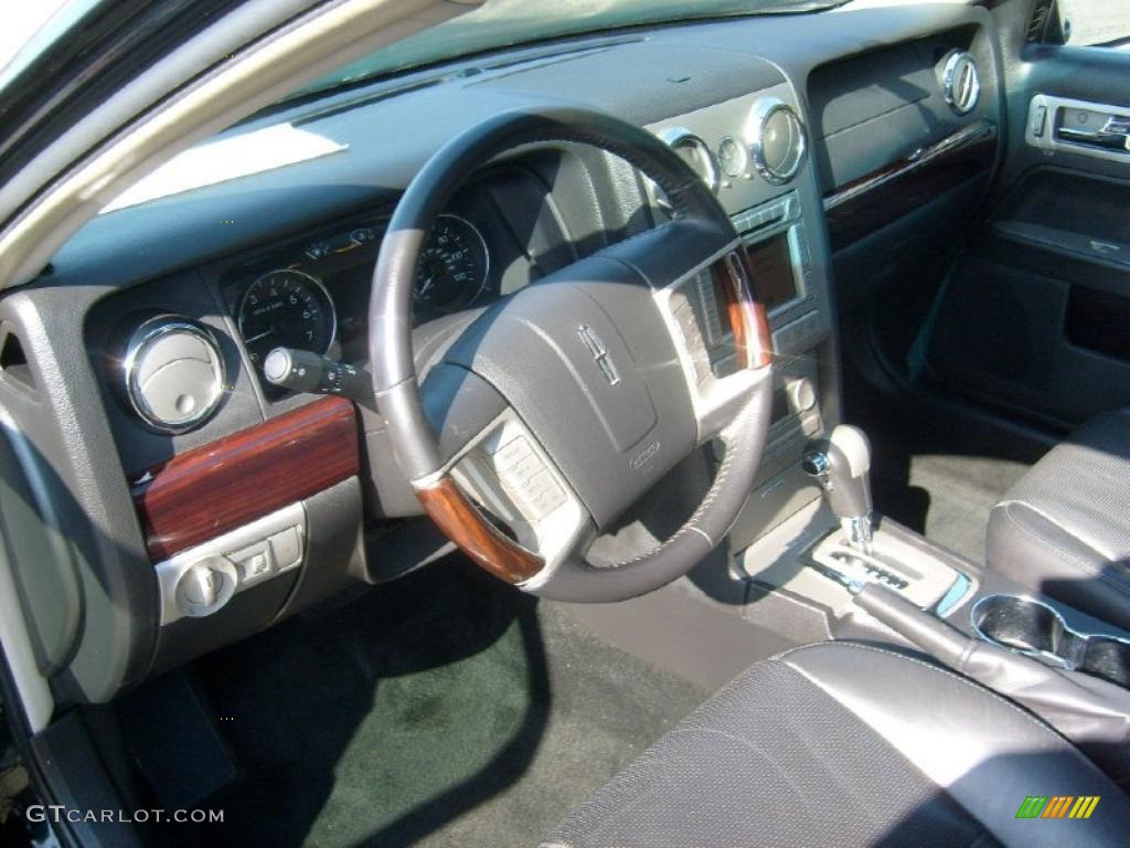 2008 MKZ AWD Sedan - Black / Dark Charcoal photo #10