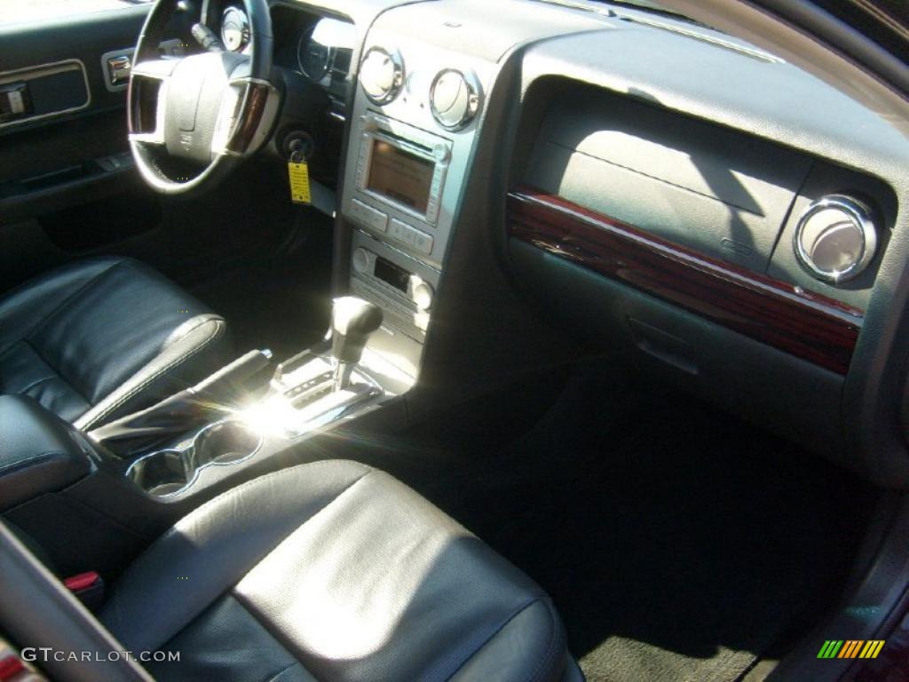 2008 MKZ AWD Sedan - Black / Dark Charcoal photo #17