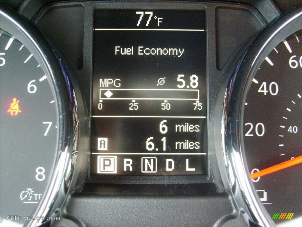 2011 Rogue SL AWD - Wicked Black / Black photo #20