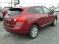 2011 Cayenne Red Nissan Rogue SV AWD  photo #9