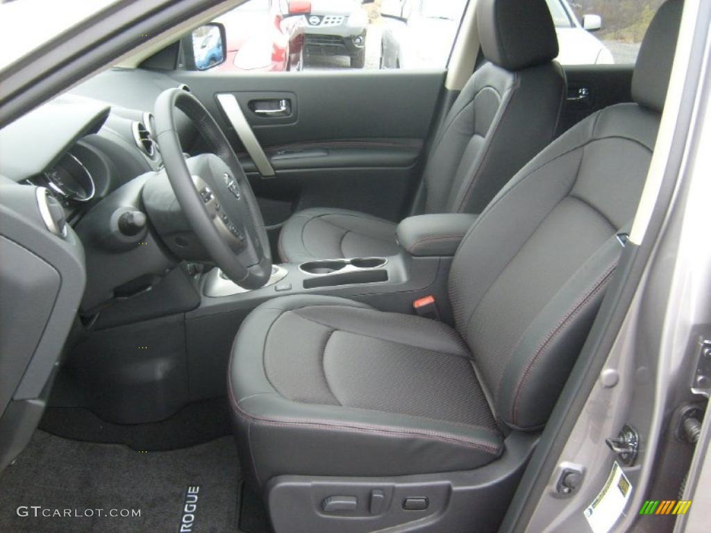 2011 Rogue SL AWD - Platinum Graphite / Black photo #3