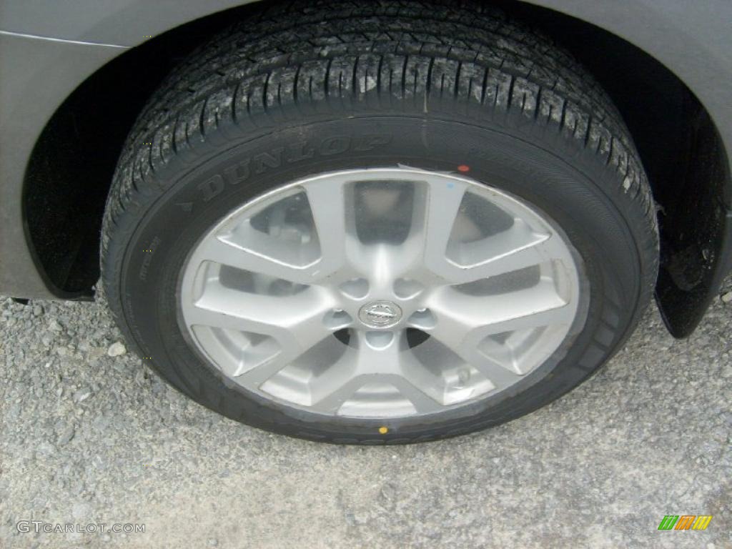 2011 Rogue SL AWD - Platinum Graphite / Black photo #12