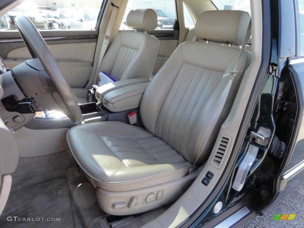 Ecru Interior 2001 Audi S8 4.2 quattro Photo #48169646