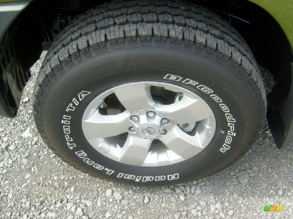 2011 Xterra S 4x4 - Metallic Green / Gray photo #12