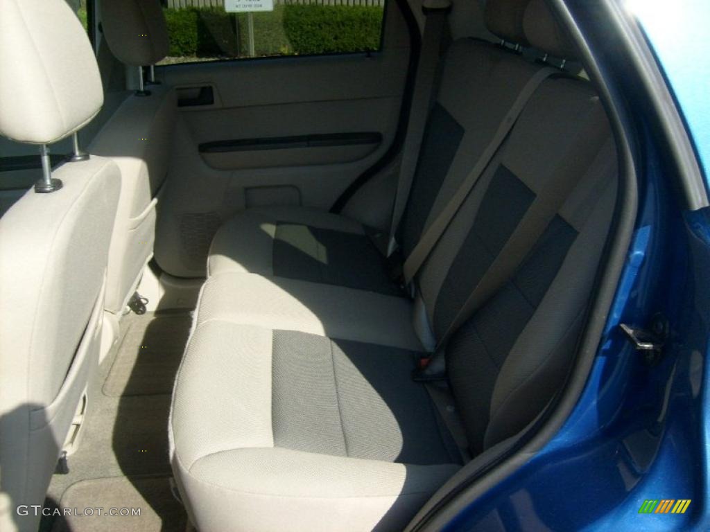 2008 Escape XLT 4WD - Vista Blue Metallic / Camel photo #13