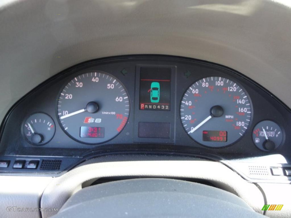 2001 Audi S8 4.2 quattro Gauges Photos